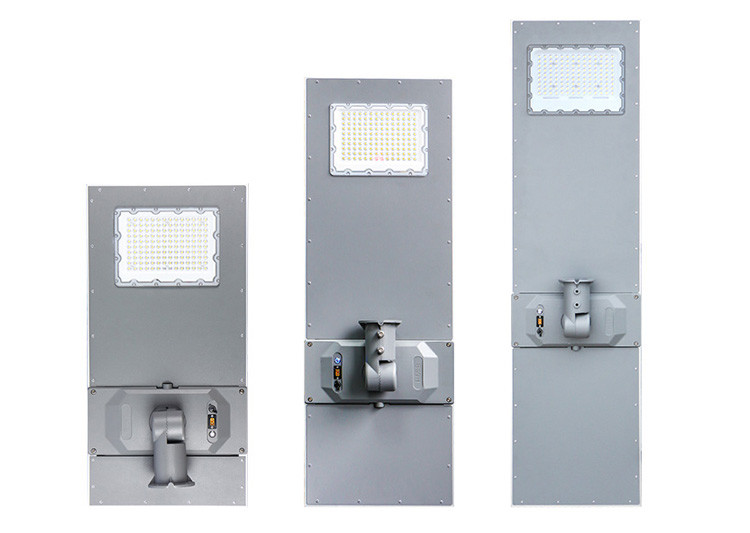 High Brightness All In One Solar LED Street Light Smart Lighting System 100w 150w 200w