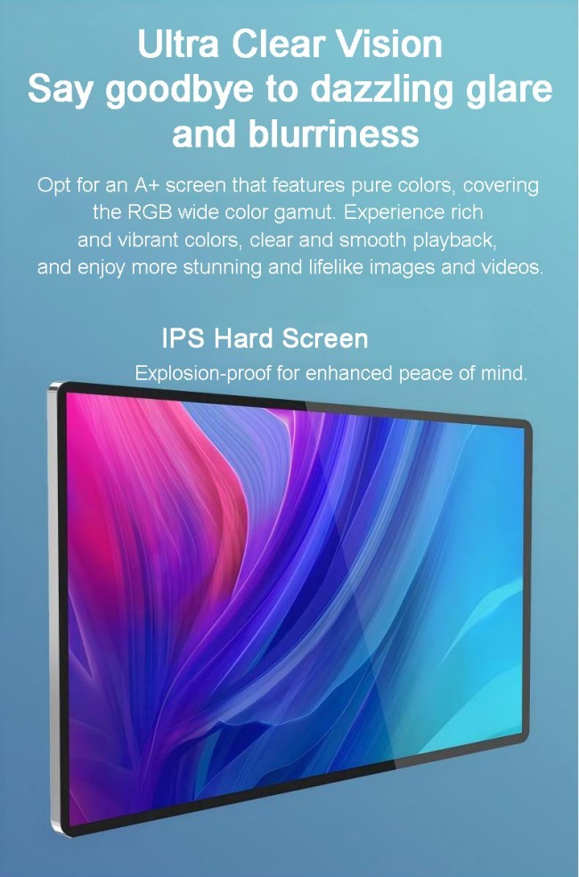4K Ultra HD Resolution Indoor Wall Mounted Kiosk LCD Signage Equipment with Writing Method Touch Screen