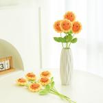 10x43cm Handmade Knitted Sunflower with Smiling Face Variety Sunflower Teacher's