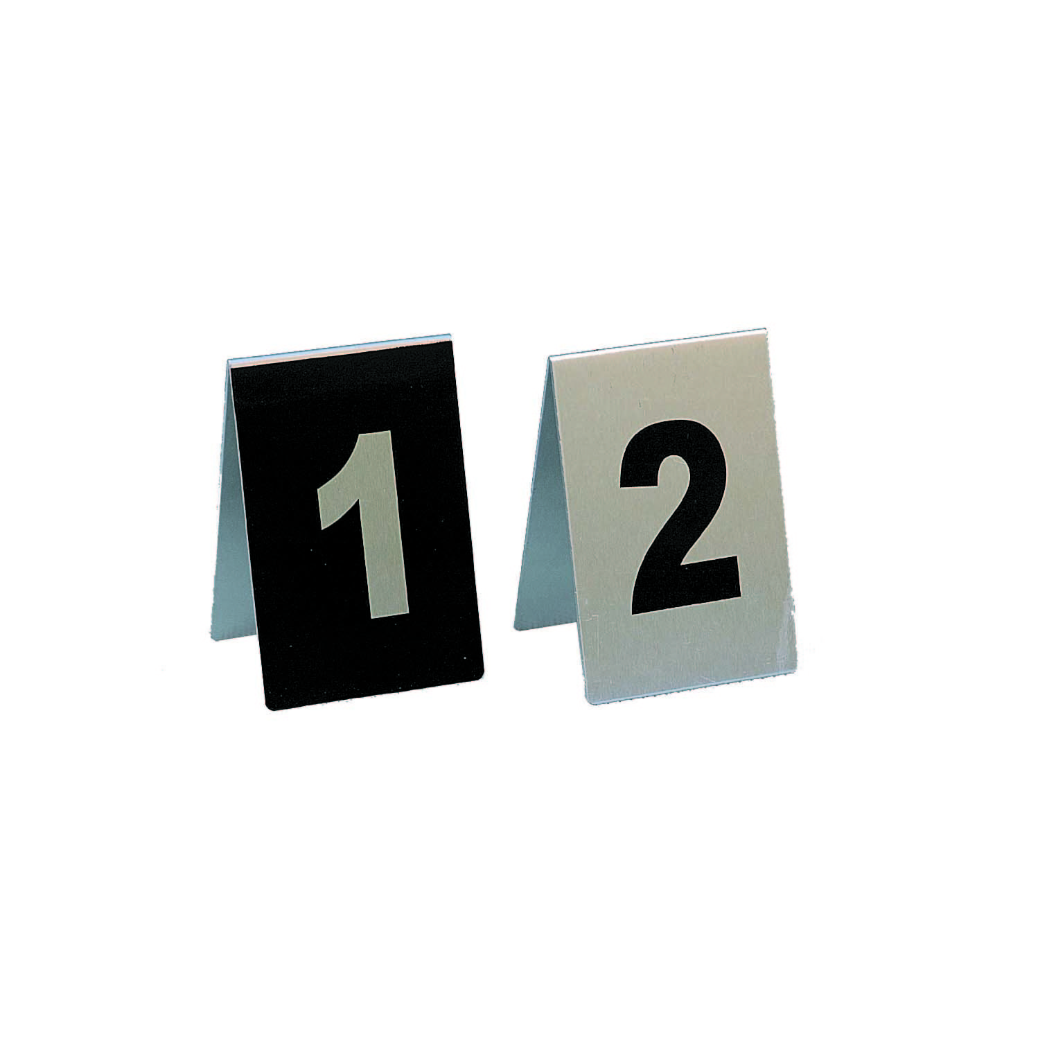 P049/P051/P053 Black and white aluminum photo evidence numbers