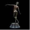 Buy cheap Life Size Metal Cast Iron Decor / Lover Antique Bronze Statues Exquisite Casting from wholesalers
