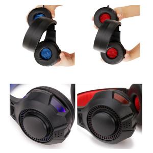 Buy cheap 2m Wired Gaming Headphone , LED Gaming Headset With Microphone from wholesalers