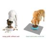 Buy cheap Cute Little Paw Design Dog Water Bowl Mat , Non - Slip No Mess Pet Feeding Mat from wholesalers