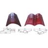Buy cheap Galvanized Ridge Cap Roll Forming Machine 5.5KW 10m/min from wholesalers