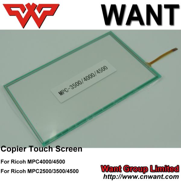 Quality Copier Touch Panel MPC4000 MPC4500 Copier Touch Screen MPC5000 MPC6000 compatible For Ricoh Aficio for sale