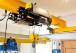 Electric Wire Rope Low Headroom Hoist , 10T 15m Heavy Duty Single Girder Hoist