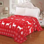 Christmas Flannel Fleece Throw Blanket Cozy Softness For All Season