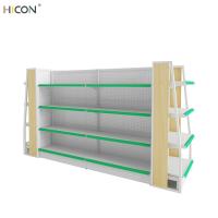 Buy cheap Standard Floor White Metal Pharmacy Store Display Fixtures product