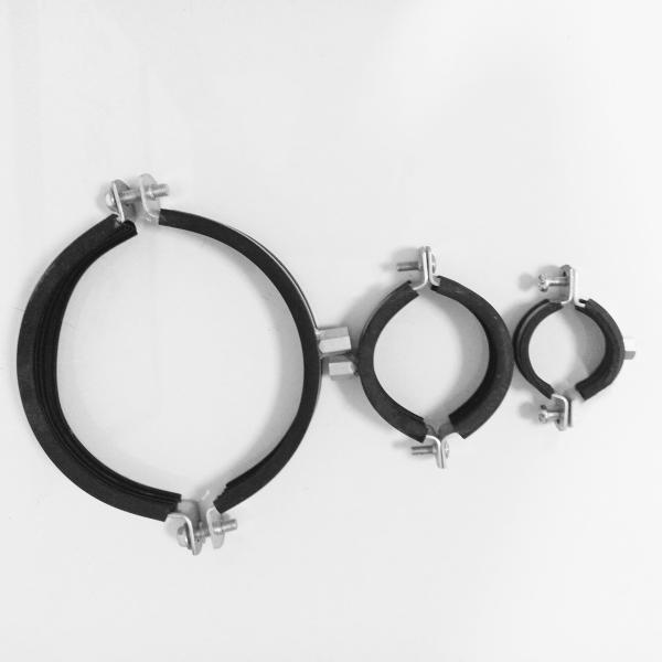 Buy cheap OEM Nut Strut Channel Pipe Clamp EPDM Rubber Insert Drainage tubes from wholesalers