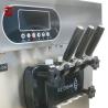 Buy cheap 20-30L/H Soft Ice Cream Machine 318V 2 1 Flavors Soft Serve Maker 2450W for Snack Bar Cafe from wholesalers