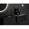 Buy cheap Industrial Style Black Customized Bathroom Storage Cabinet With Glass Door from wholesalers