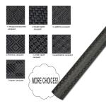 66% Content Carbon Fiber Tube with Knitted Weaving Hexagon Tubes Wide Applicatio