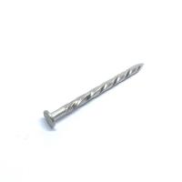 Buy cheap Twist Shank Wood Stainless Steel Flat Head Nails 304 Grade 2.75 X 50MM product