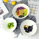 Thick Glaze A Grade Porcelain Bowls For Salad Steak