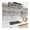 Buy cheap Modern Design Removable Foil Sticker for Kitchen Backsplash Peel Off Anti-Oil Kitchen Sticker from wholesalers