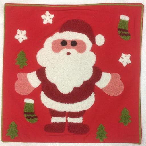 Buy cheap Embroidery cushion cover with Santa Clause design. from wholesalers