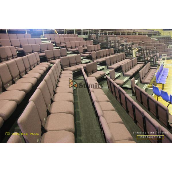 Customized Size Telescopic Bleacher Back Stadium Seat System