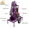 Buy cheap Trailer Mounted Water Well Drilling Rig Rotate Speed 60r/min Hydraulic Portable Water Well Drilling Machine from wholesalers