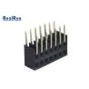 Buy cheap PA6T Female Header Connector LCP Brass Single Row Right Angle 1×7P from wholesalers