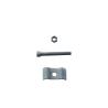 Buy cheap Silver Stainless Steel Grating Galvanized Saddle Clips from wholesalers
