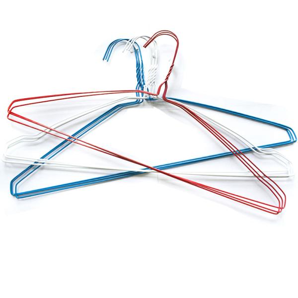 Buy cheap Powder Coated Galvanized 16 Inch Heavy Duty Vinyl Coated Hangers from wholesalers