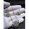 Buy cheap Piaget full diamonds rose earring 18kt gold with white gold or yellow gold or pink gold from wholesalers