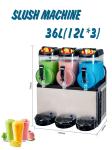 3 Head Commercial Slush Machine 36l 3 Tank Mini Frozen Margarita Machine