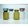 Buy cheap 6ml Clear Or Amber Pharmaceutical Borosilicate Glass Tube Vials from wholesalers