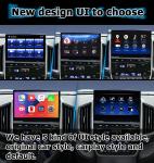 Car Android 13 navigation box for Toyota LC200 GXR Fujitsu unit Carplay waze