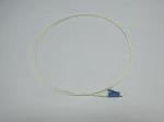 LC PC SM SX 0.9mm Fiber Optic Pigtail IL<=0.2dB white fiber cable