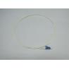 Buy cheap LC PC SM SX 0.9mm Fiber Optic Pigtail IL<=0.2dB white fiber cable from wholesalers
