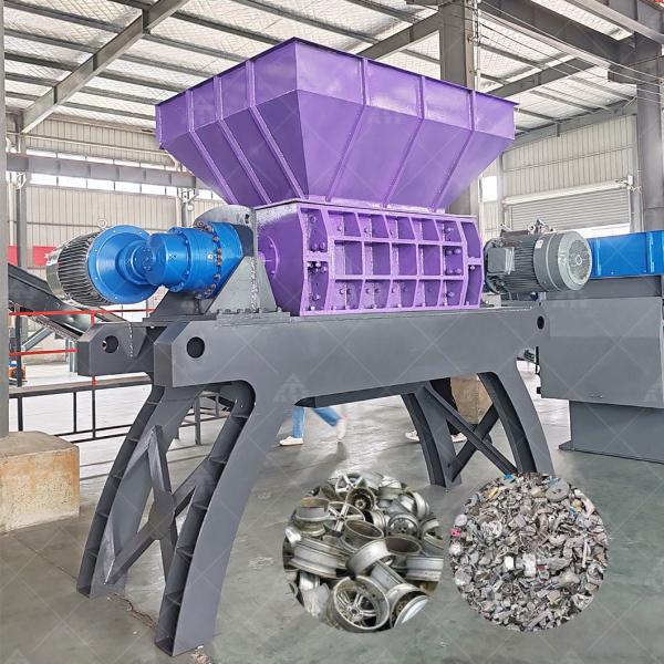 Buy cheap Cast Aluminum Alloy Shredder Machine Aluminum Scrap Crusher Industrial Scrap Shredder For Metal Aluminum Recycling from wholesalers