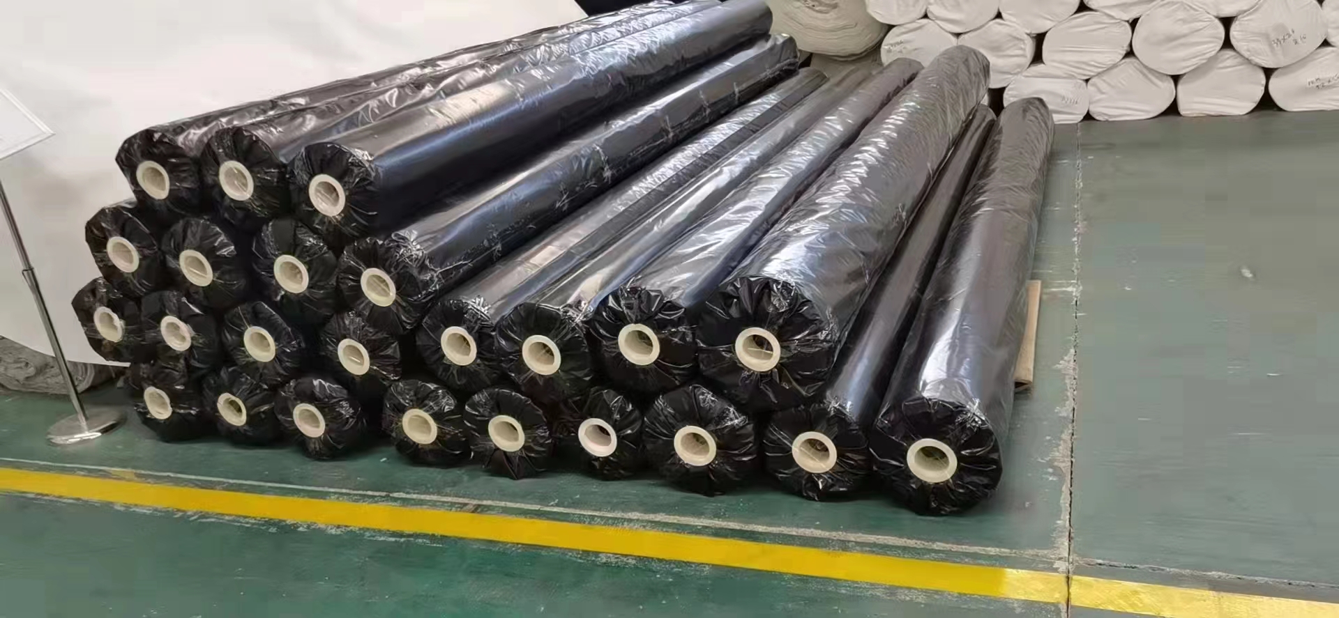 Geotextile Design Style Polyester Long Fiber Needle Punched White Color Non Woven