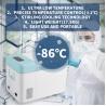 Buy cheap CE/ISO9001 Certificate 25L -86 Celsius Stirling Cooler Laboratory Deep Freezer Refrigerator from wholesalers