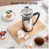 Buy cheap Stainless Steel French Press Coffee Maker 1000ML Large Glass Double Wall French Press from wholesalers