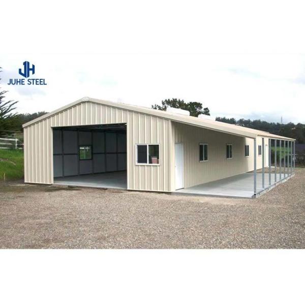 Buy cheap Low Carbon Steel Easy Assemble Metal Carports Shed Roof Design Structural Steel Car Garage from wholesalers