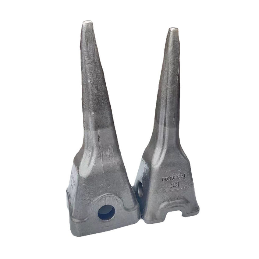 OEM Backhoe Tiger Teeth Heavy Equipment Bucket Teeth Abrasion Proof