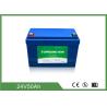 Buy cheap 2000 Cycles Life Electric Forklift Battery 24V 50Ah Industrial Forklift Batteries from wholesalers