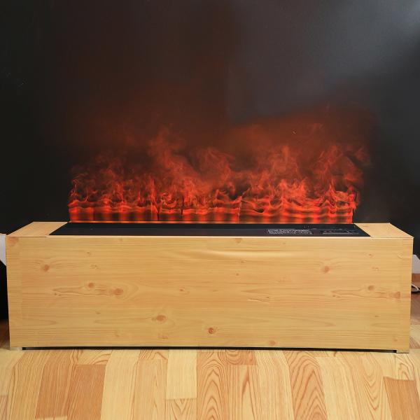 Buy cheap Stove Electric Simulated Fireplace Brown Electric Heating Function from wholesalers