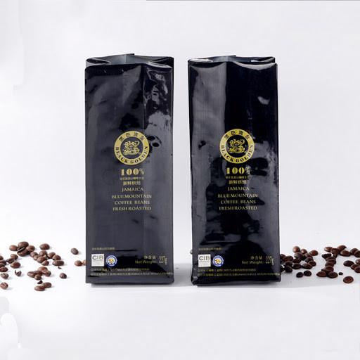 Buy cheap Stand Up Matte printing Mylar Open Top Side Gusset Valve Bag For Coffee Bean Bag Aluminum Foil Bellow Pocket from wholesalers