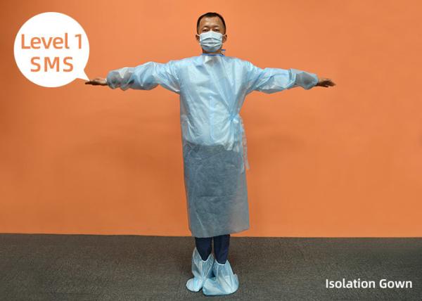 Quality Waterproof Disposable Isolation Gowns For Nurses Cardinal Health Anti Virus for sale