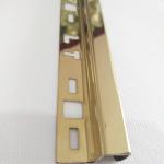 Customized 304 316 Stainless Steel Tile Trim For Floor And Wall Decoration