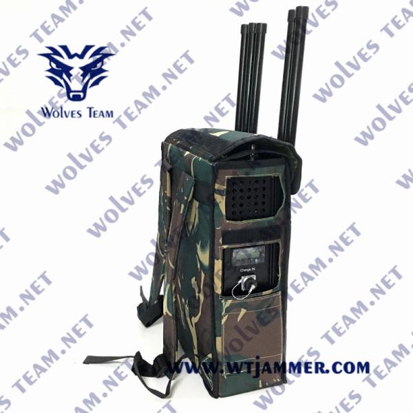 Buy cheap Waterproof IP68 IED Bomb Military Standard Drone Jammer Remote control 10Km Anti UAV from wholesalers