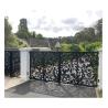 Buy cheap Custom Carving Outdoor Garden Partition Fence Stainless Steel Laser Perforated from wholesalers