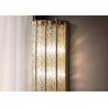 Buy cheap All-copper light luxury living room atmospheric wall lamp modern simple high-end hotel lobby corridor aisle background wall lamp from wholesalers