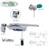 Buy cheap Reversible Plane Stainless Steel Door Hinge SS Swing Door Handle Coldroom Parts from wholesalers