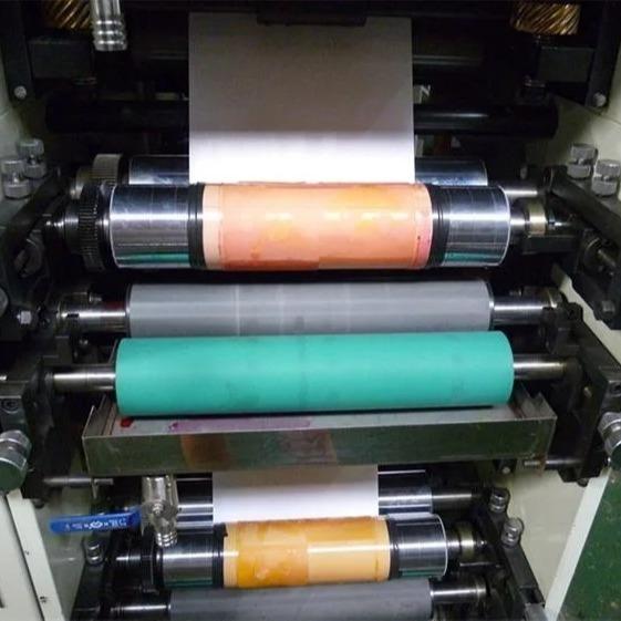 4 Color Roll Flexo Label Printing Machine 320mm 80m/Min#±0.1mm Accuracy Label