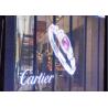 Buy cheap P7.81 Strip Indoor Glass Transparent Indoor Led Video Wall 6000CD/Sqm from wholesalers