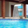 Buy cheap Metal Swimming Pool Accessories SPA Stainless Steel Fountain Head Cascade Outdoor Waterfall from wholesalers
