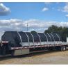 Buy cheap 3 Set D-Ring 18oz Vinyl Flatbed Lumber Tarp 20x20 Heat Insulation from wholesalers
